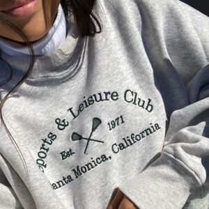 Abercrombie & Fitch | Gray Sports & Leisure Club Sweatshirt